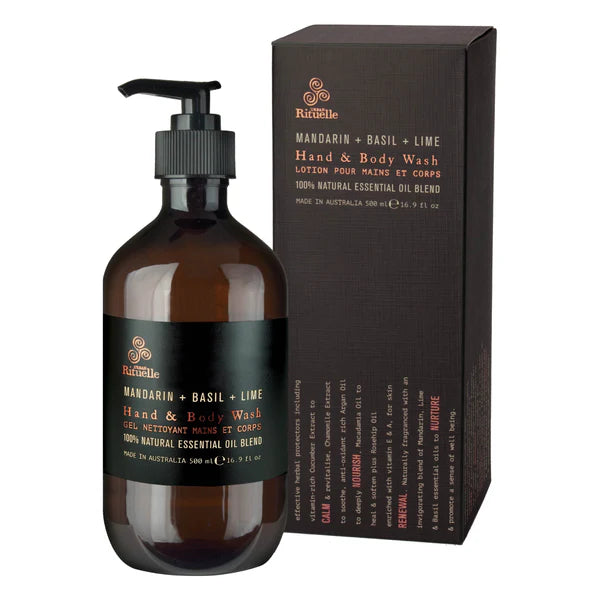 Mandarin, Basil & Lime Hand & Body Wash