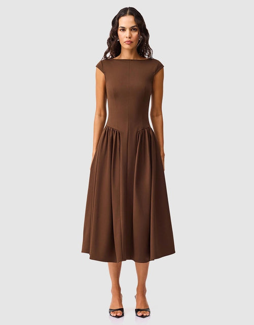 Lysandra A Line Midi Dress