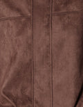 Faux Suede Bomber