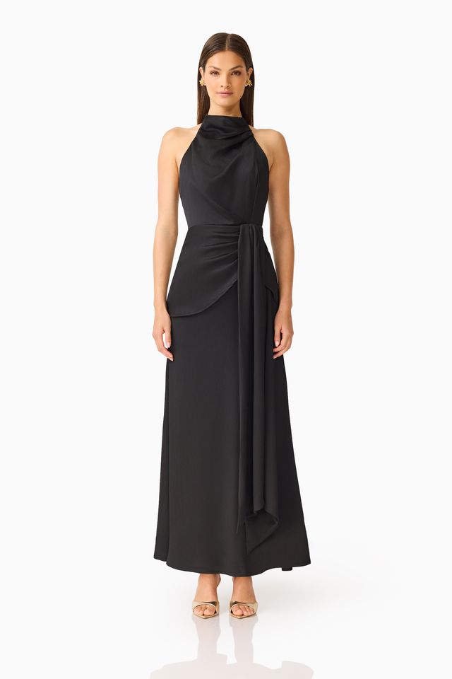 Auriella Halter Maxi Gown