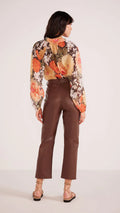 Lani Faux Leather Pant