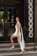 Mira Halter Mini Dress