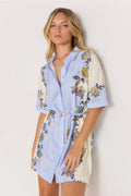 Lucia Mini Shirt Dress