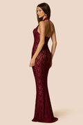 Mystique Halter Gown