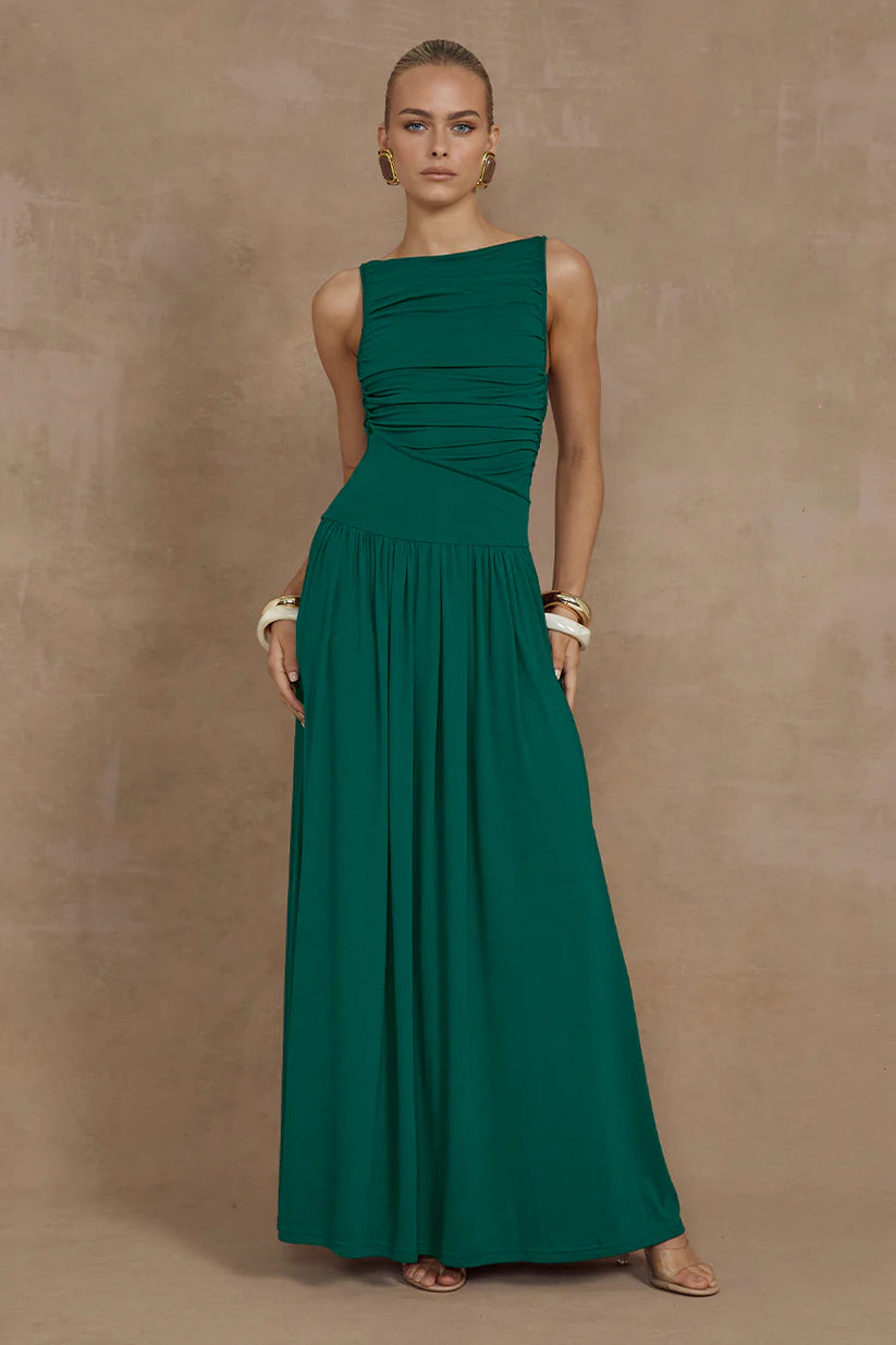 Nalla Maxi Dress Intrigue on Rose Nalla Maxi Dress Intrigue on Rose