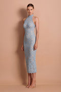 Alessia High Neck Midi