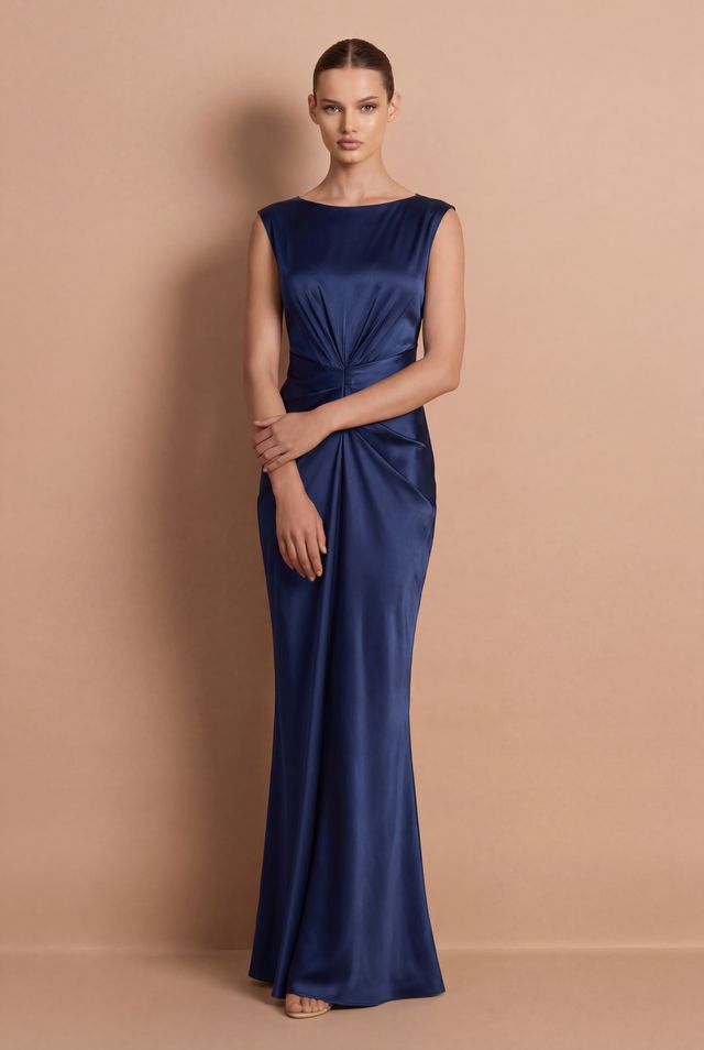 Harlow High Neck Maxi