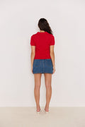 Nora Denim Mini Skirt