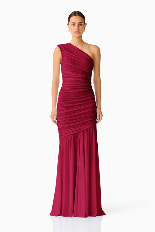 Florencea One Shoulder Gown