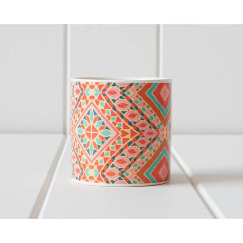 Kaleidoscope Ceramic Pot