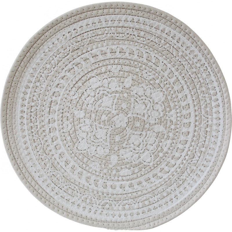 Mosaic White Placemat