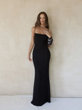 Toledo Strappy Bias Gown