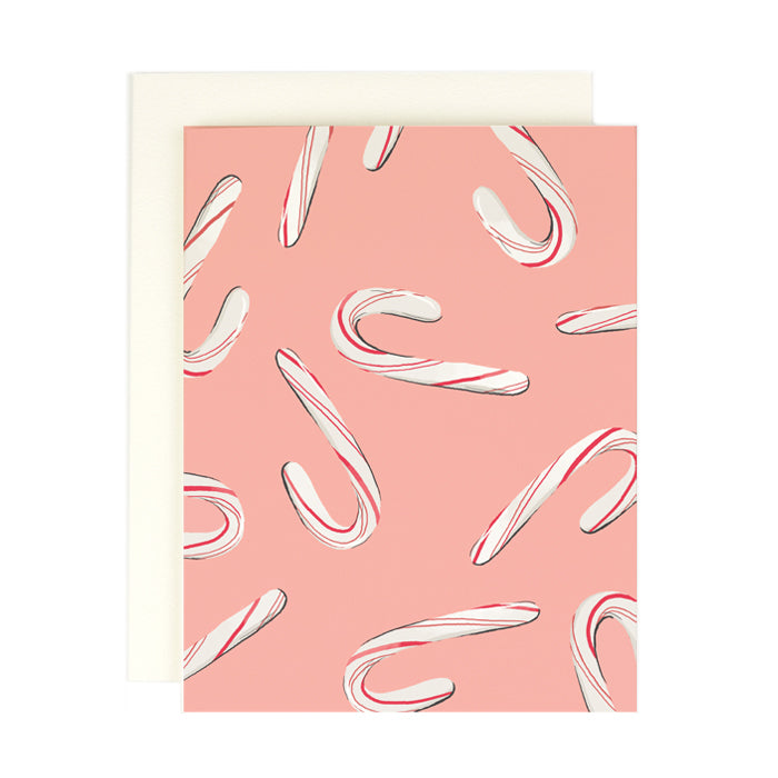 Candy Cane - Greeting Card