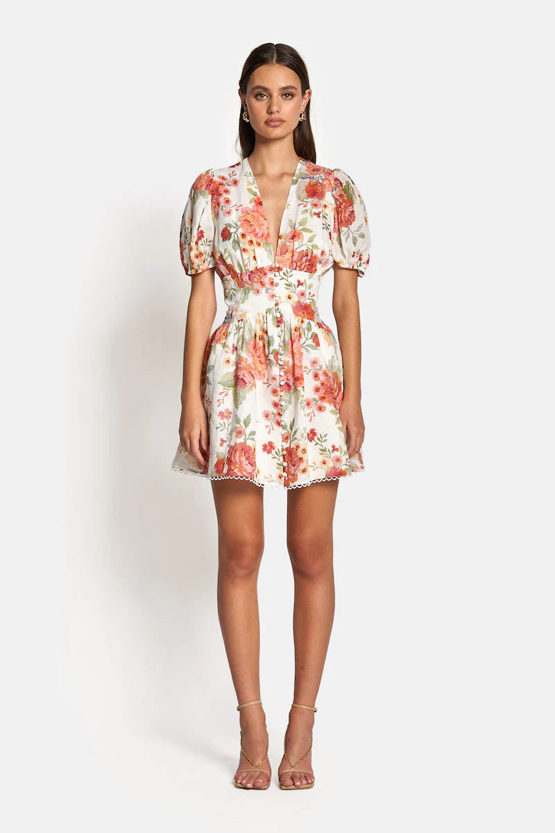 Sienna Short Sleeve Mini Dress Intrigue on Rose Sienna Short Sleeve Mini Dress Intrigue on Rose